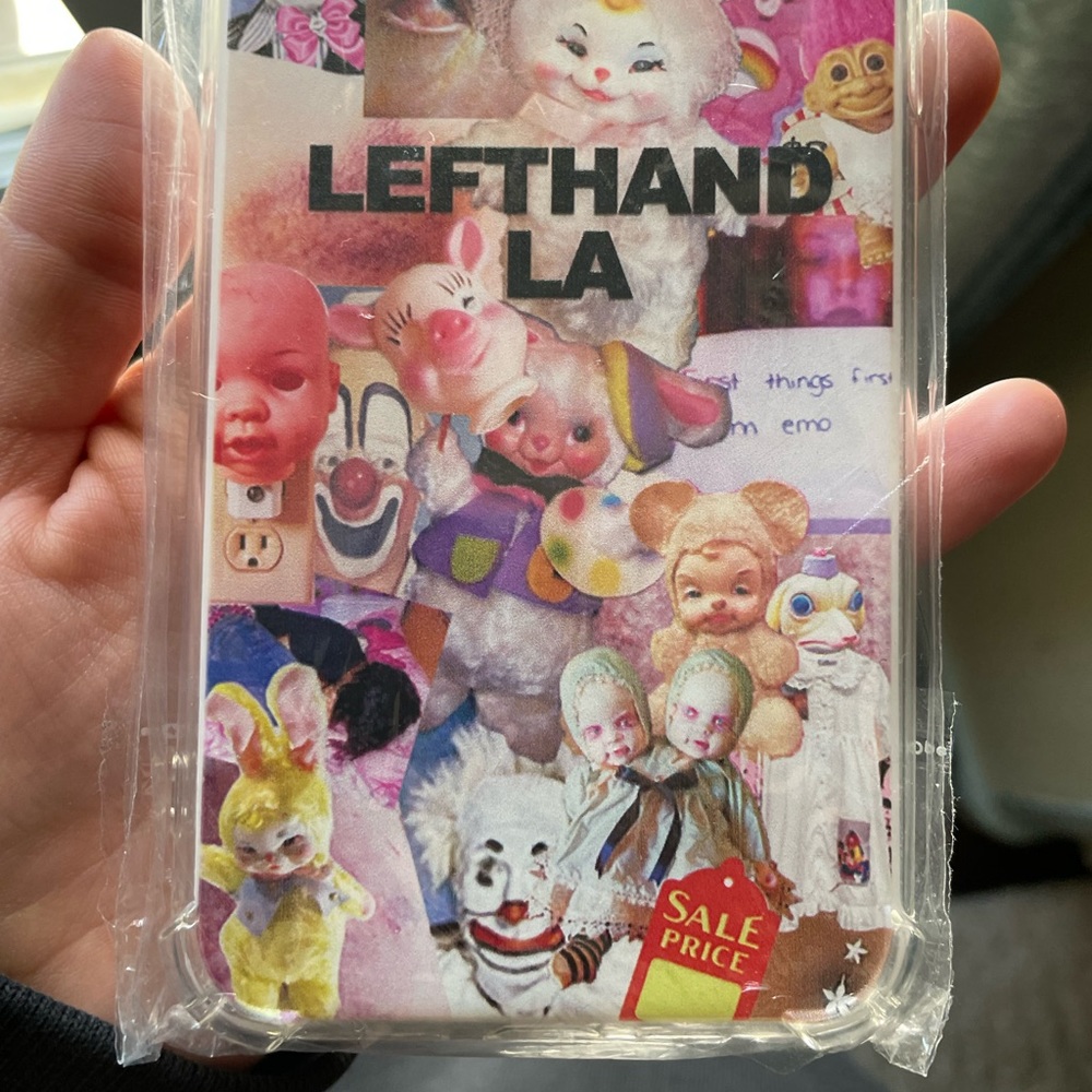 Lefthand LA iPhone 12/12 Pro 90s 2000s print phone case 📞
